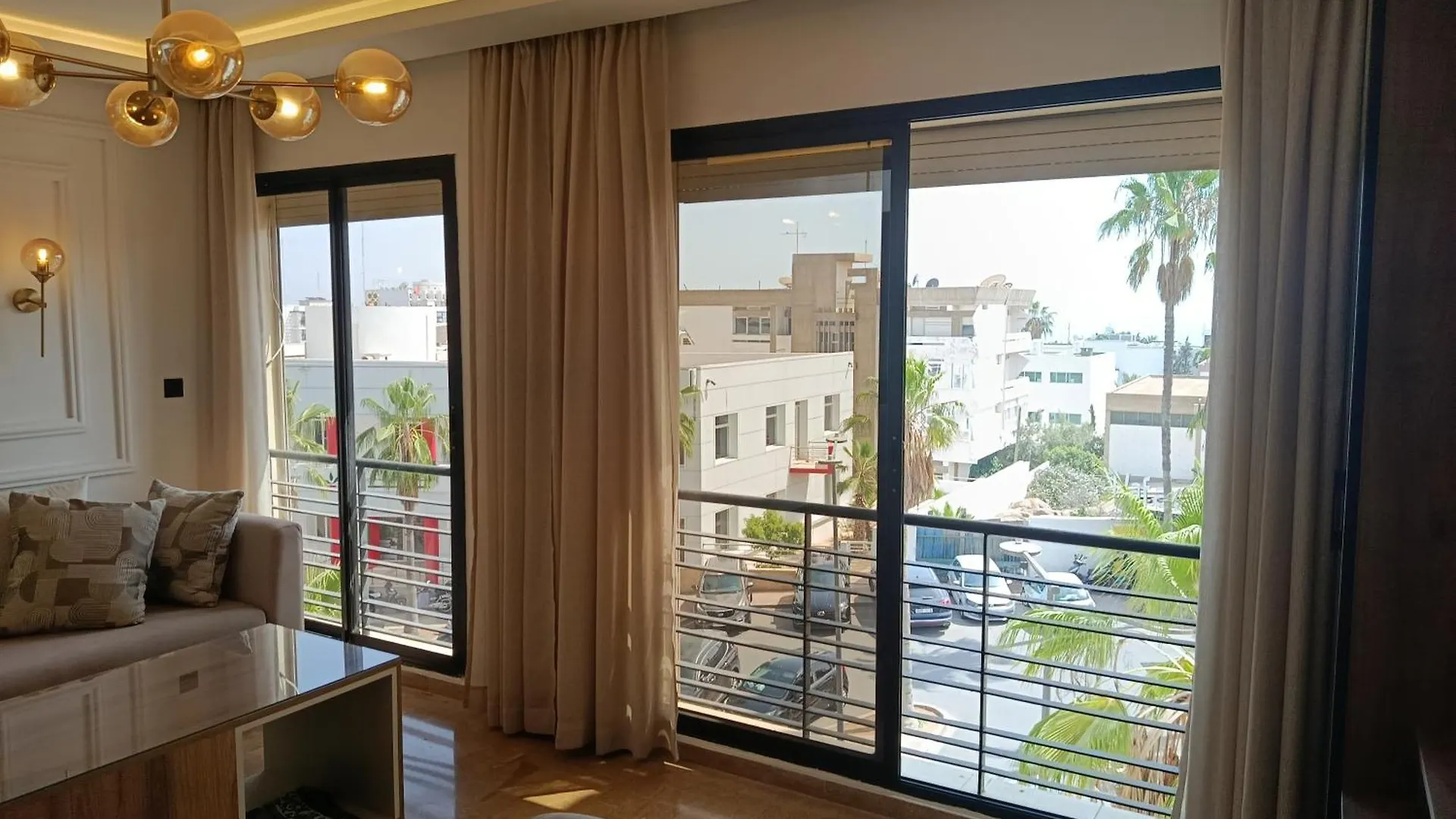 Appartement Duplex 5 Etoile Dm Aqoute De La Plage Agadir Lägenhet